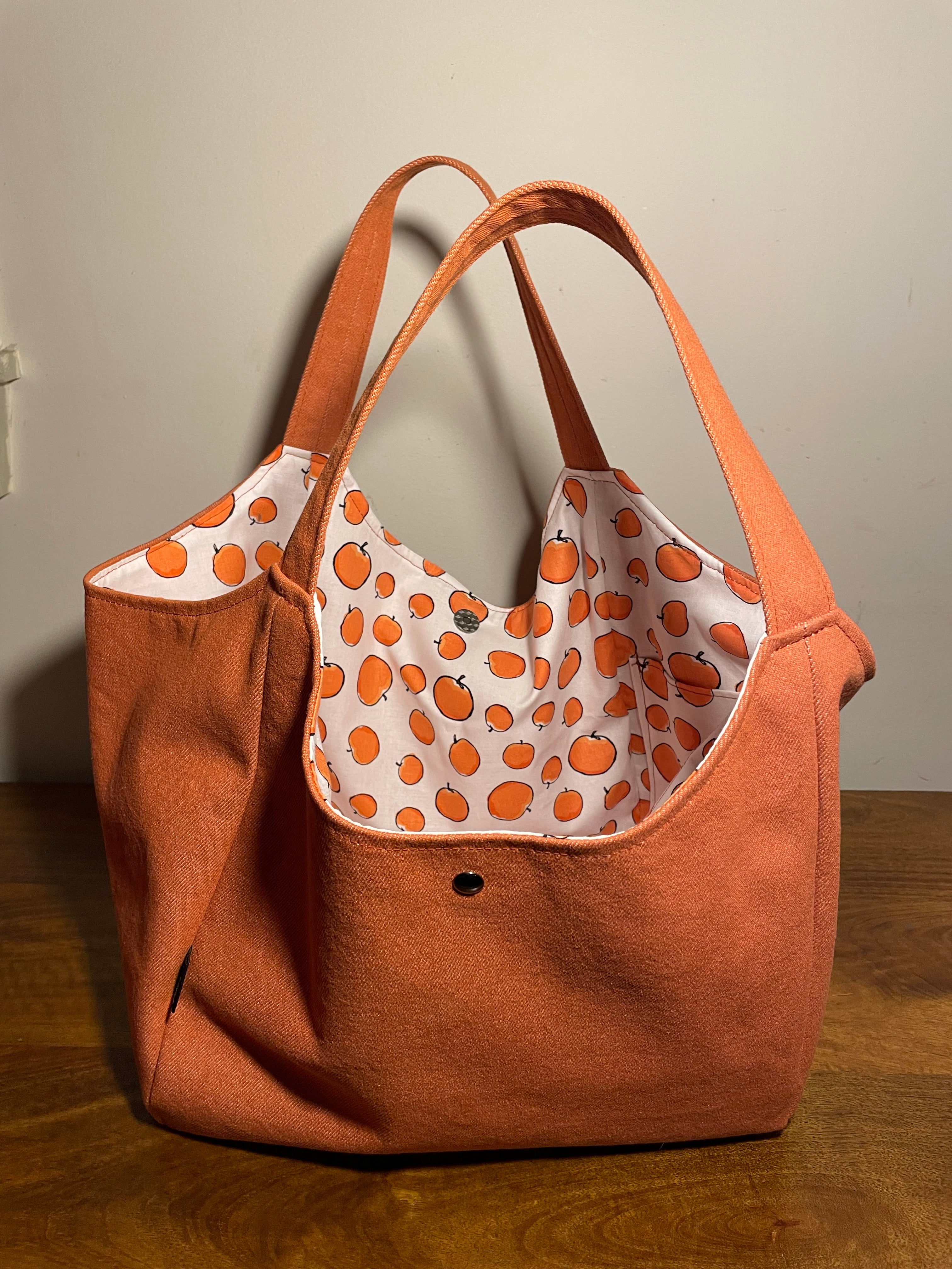 Market Tote - Hidden Oranges