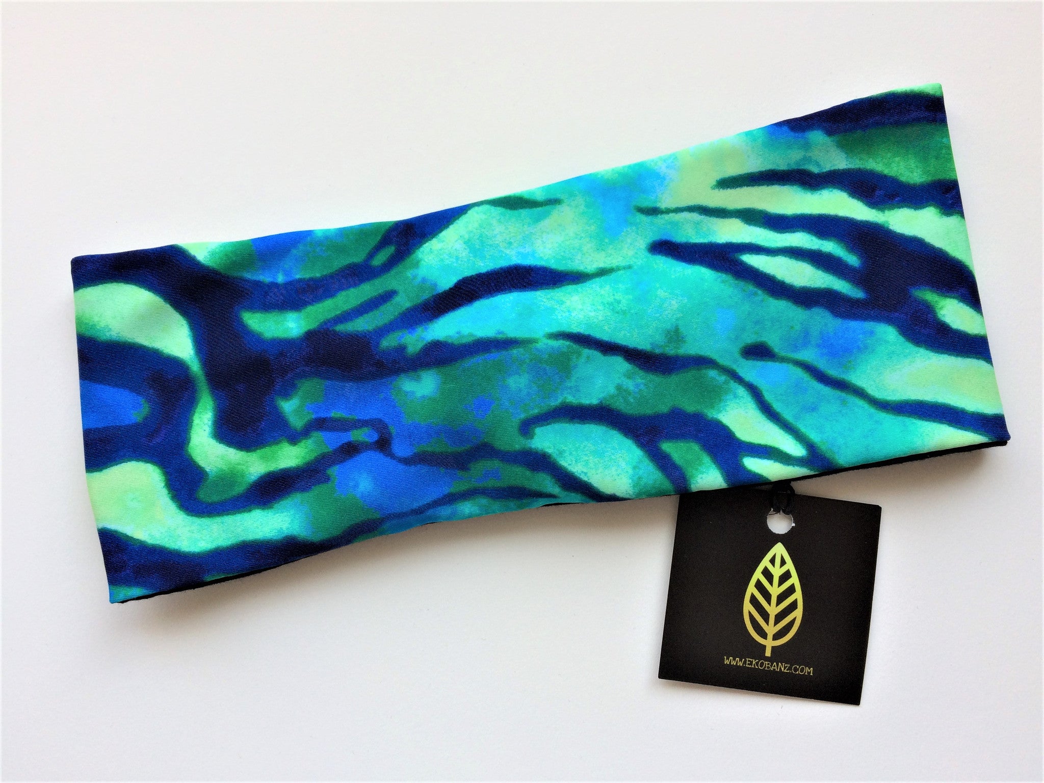 Caribbean Waters Print Headband