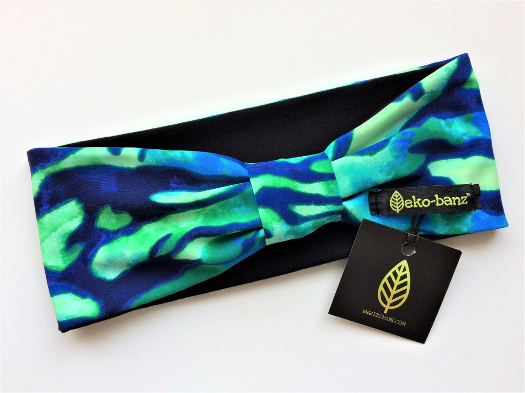 Caribbean Waters Print Headband