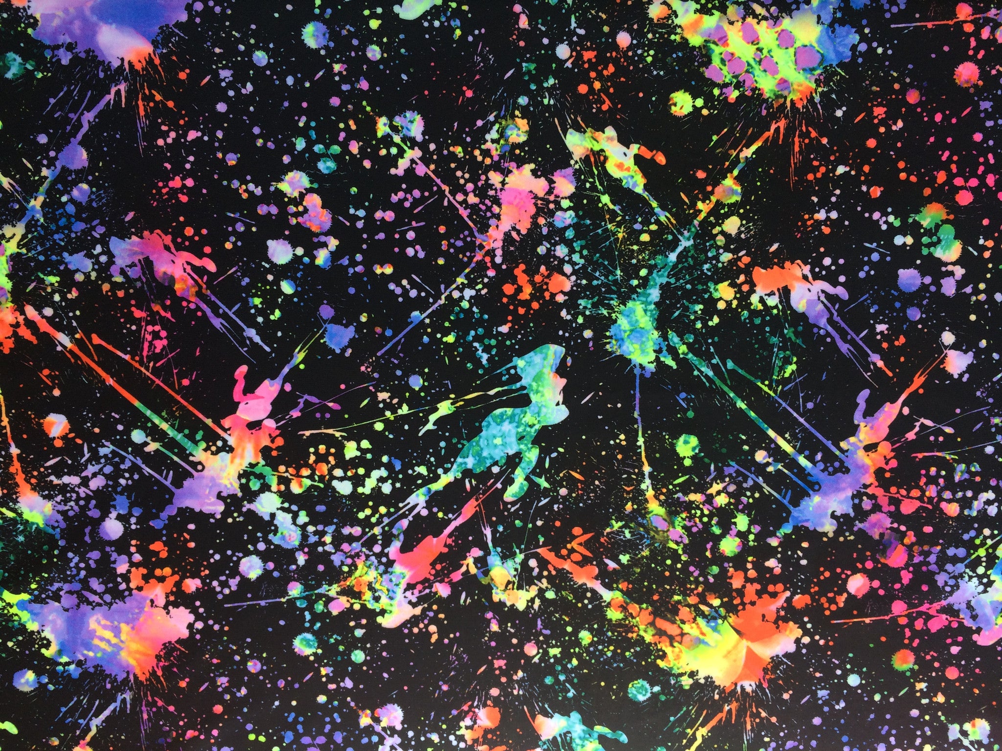 Paint Splatter Print Hat