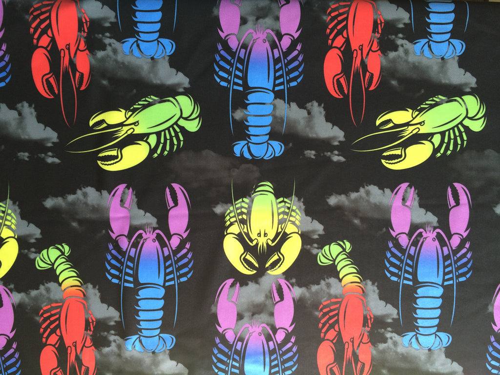 Lobster Print Headband