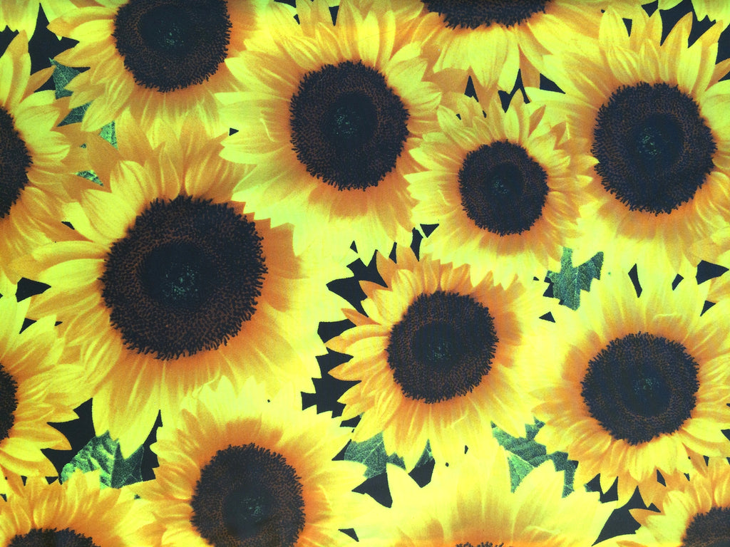Sunflower Print Hat