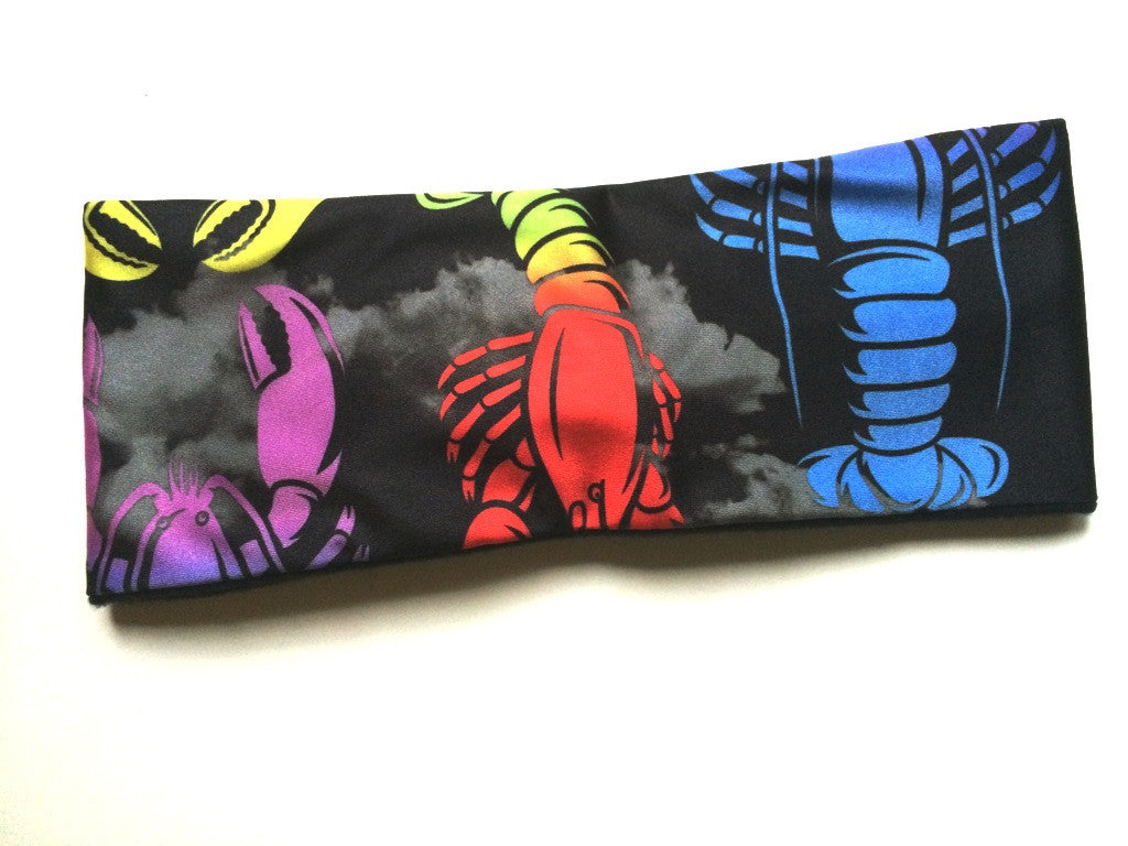 Lobster Print Headband
