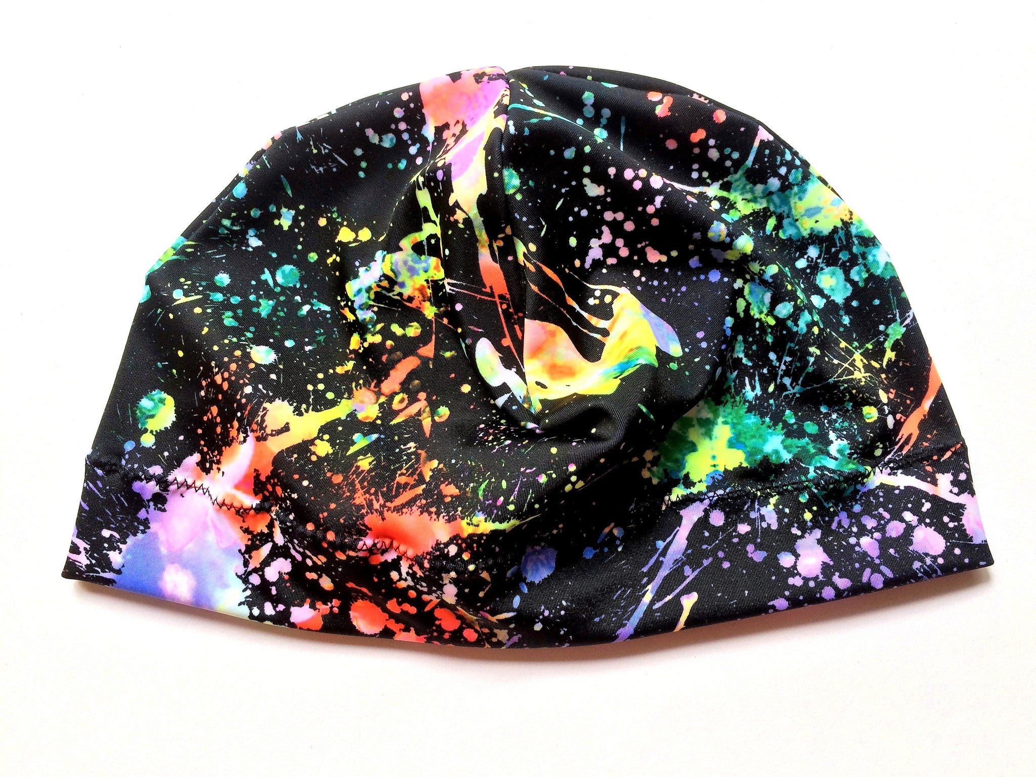 Paint Splatter Print Hat